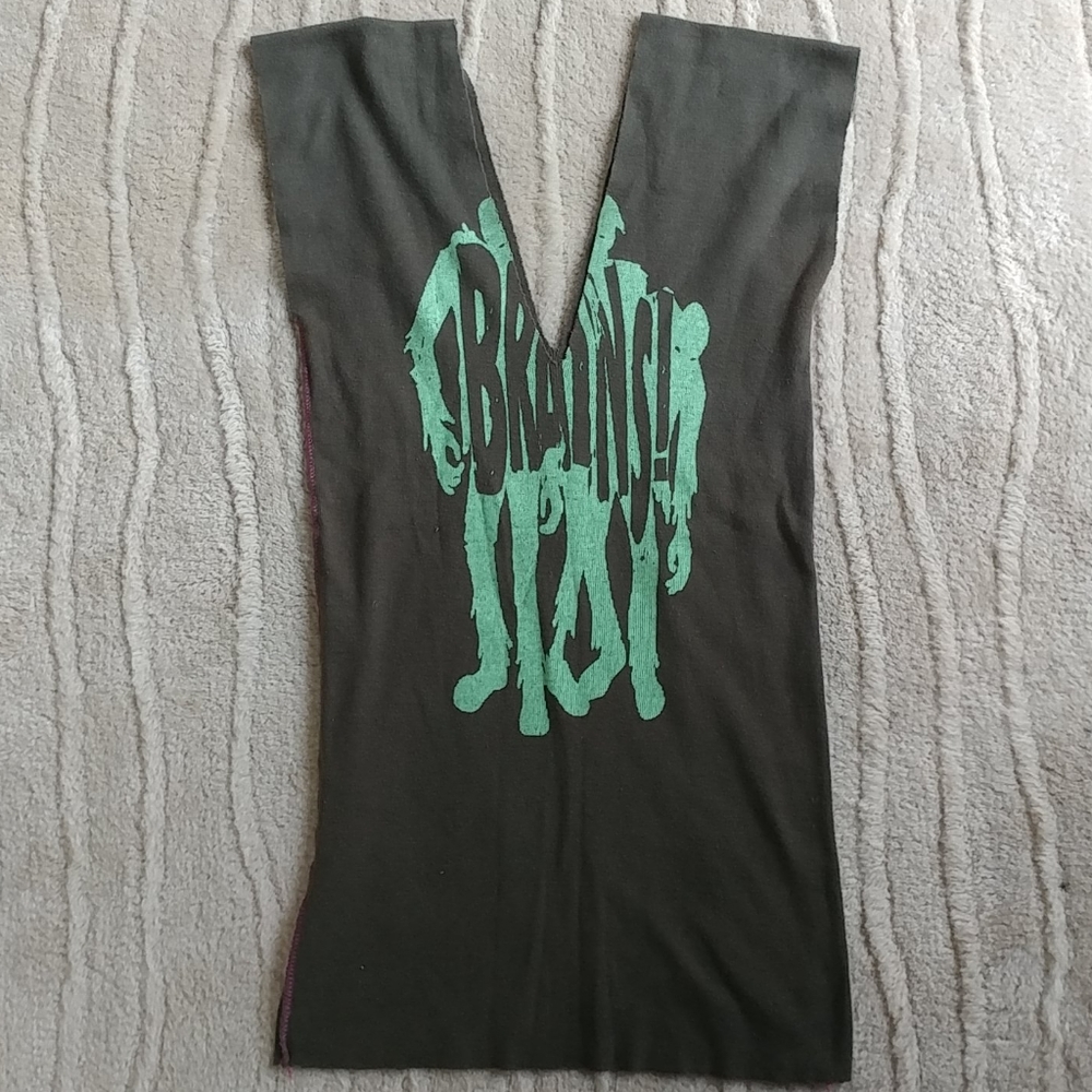 Handmade Zombie Brains V Neck Tank Top